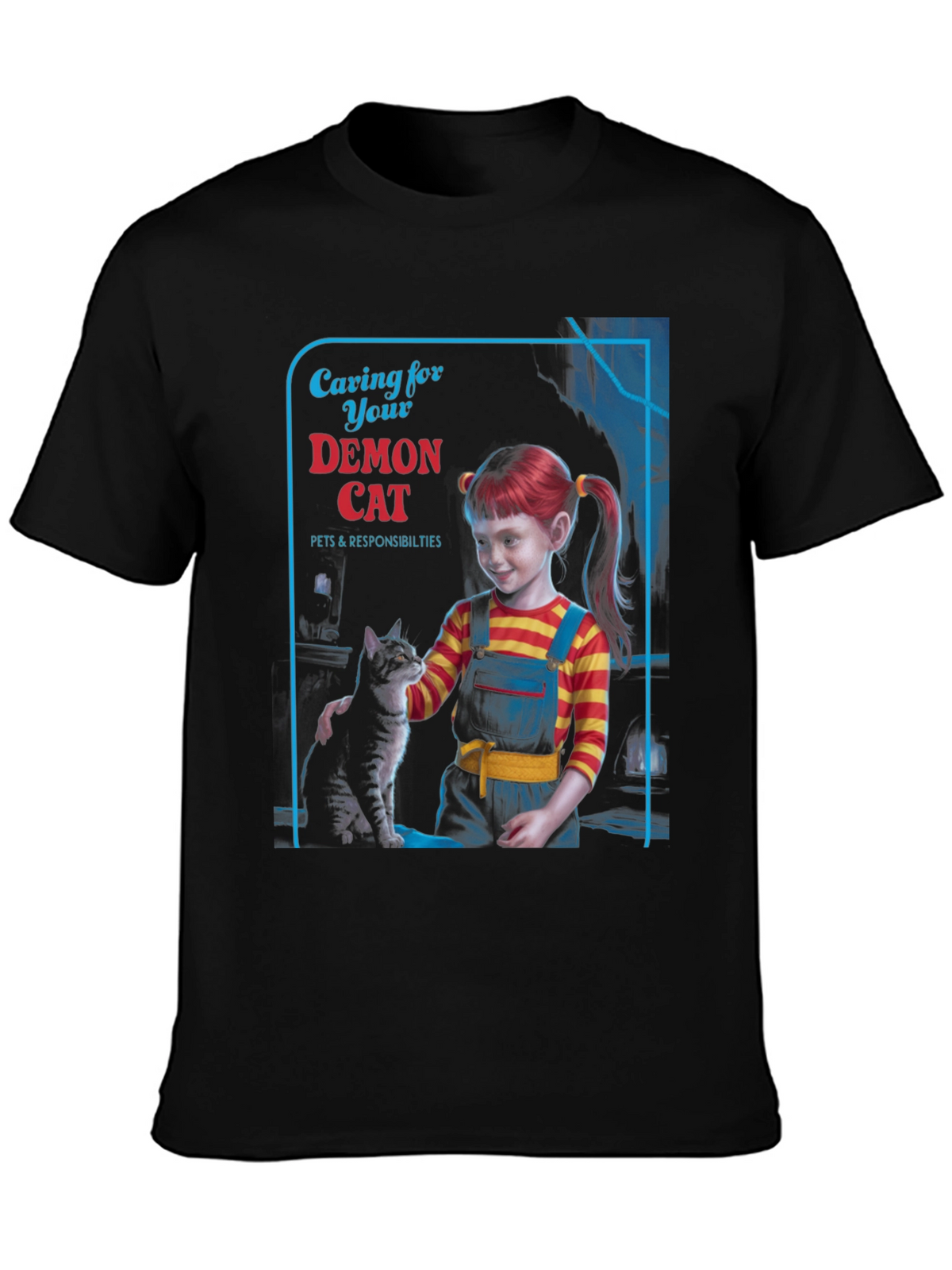 Caring For Your Demon Cat T-Shirt