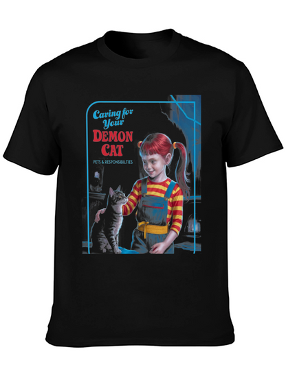 Caring For Your Demon Cat T-Shirt