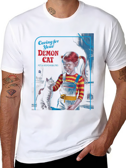 Caring For Your Demon Cat T-Shirt