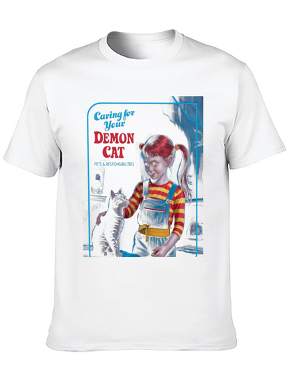 Caring For Your Demon Cat T-Shirt