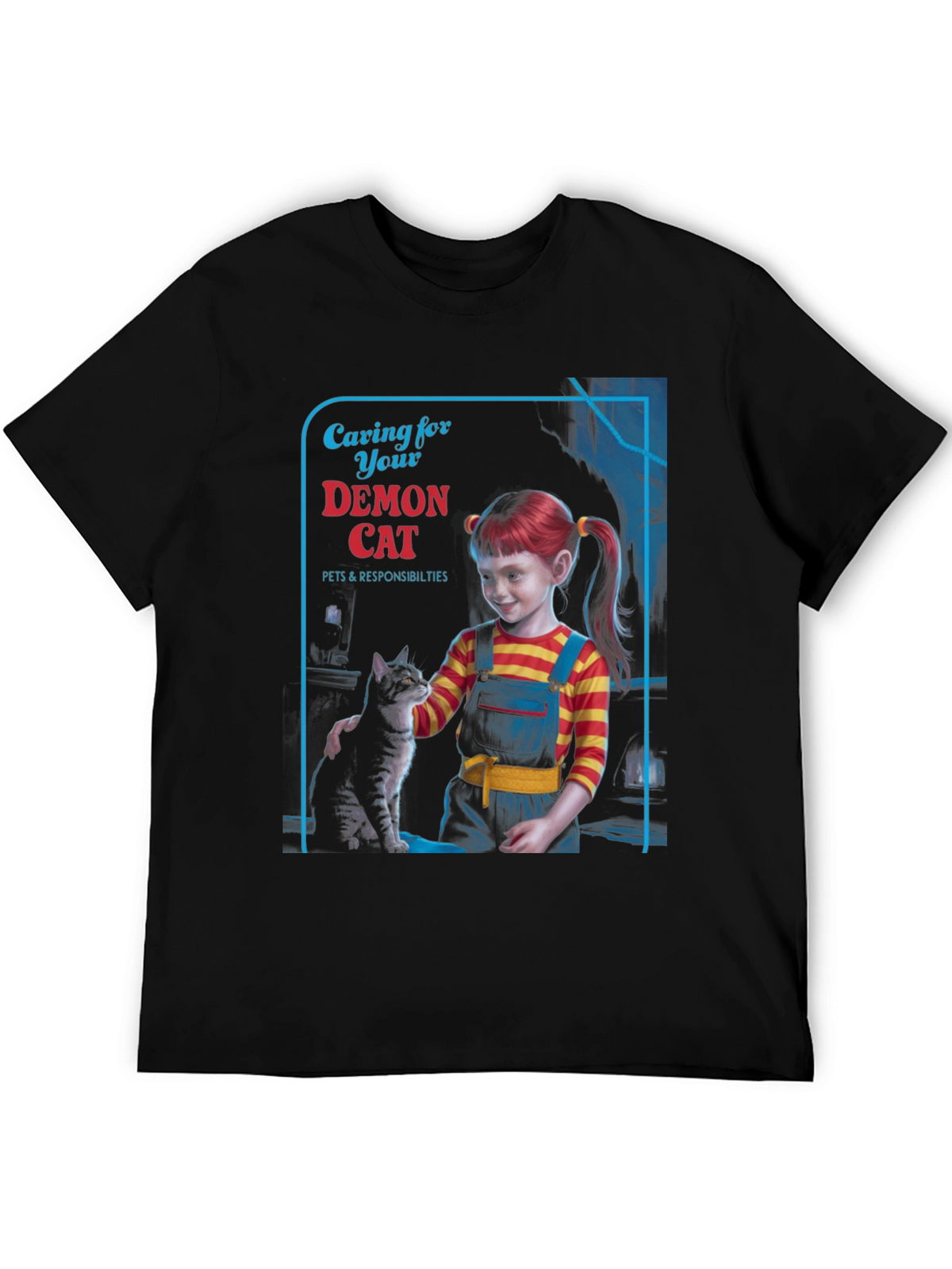 Caring For Your Demon Cat T-Shirt