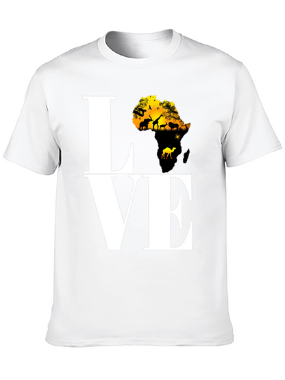 Africa Love T-Shirt - Black