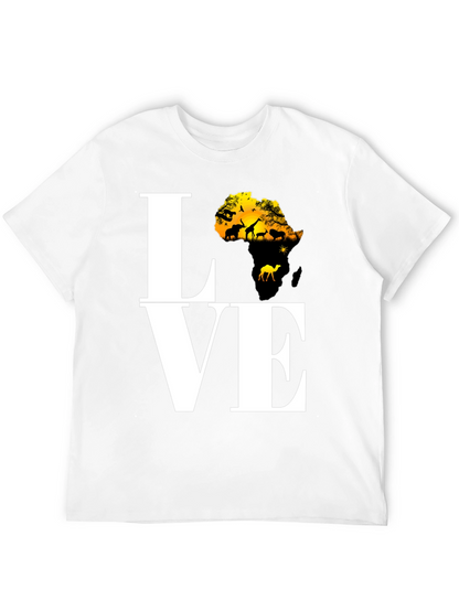 Africa Love T-Shirt - Black