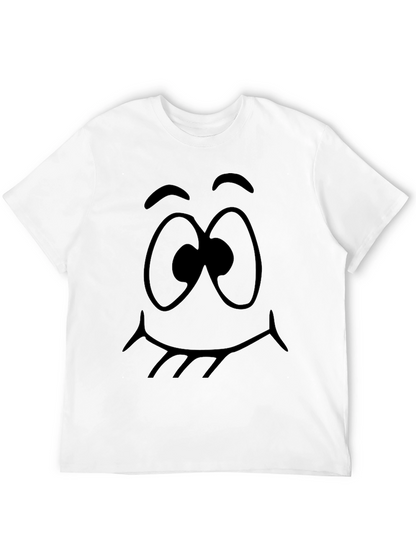 Funny Face Graphic Tee - Black