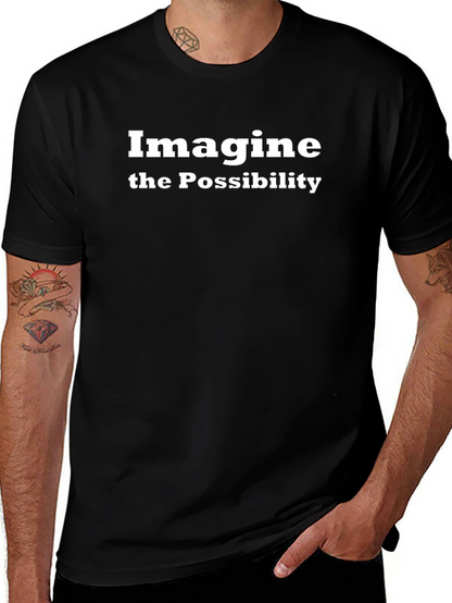Imagine the Possibility T-Shirt - Black