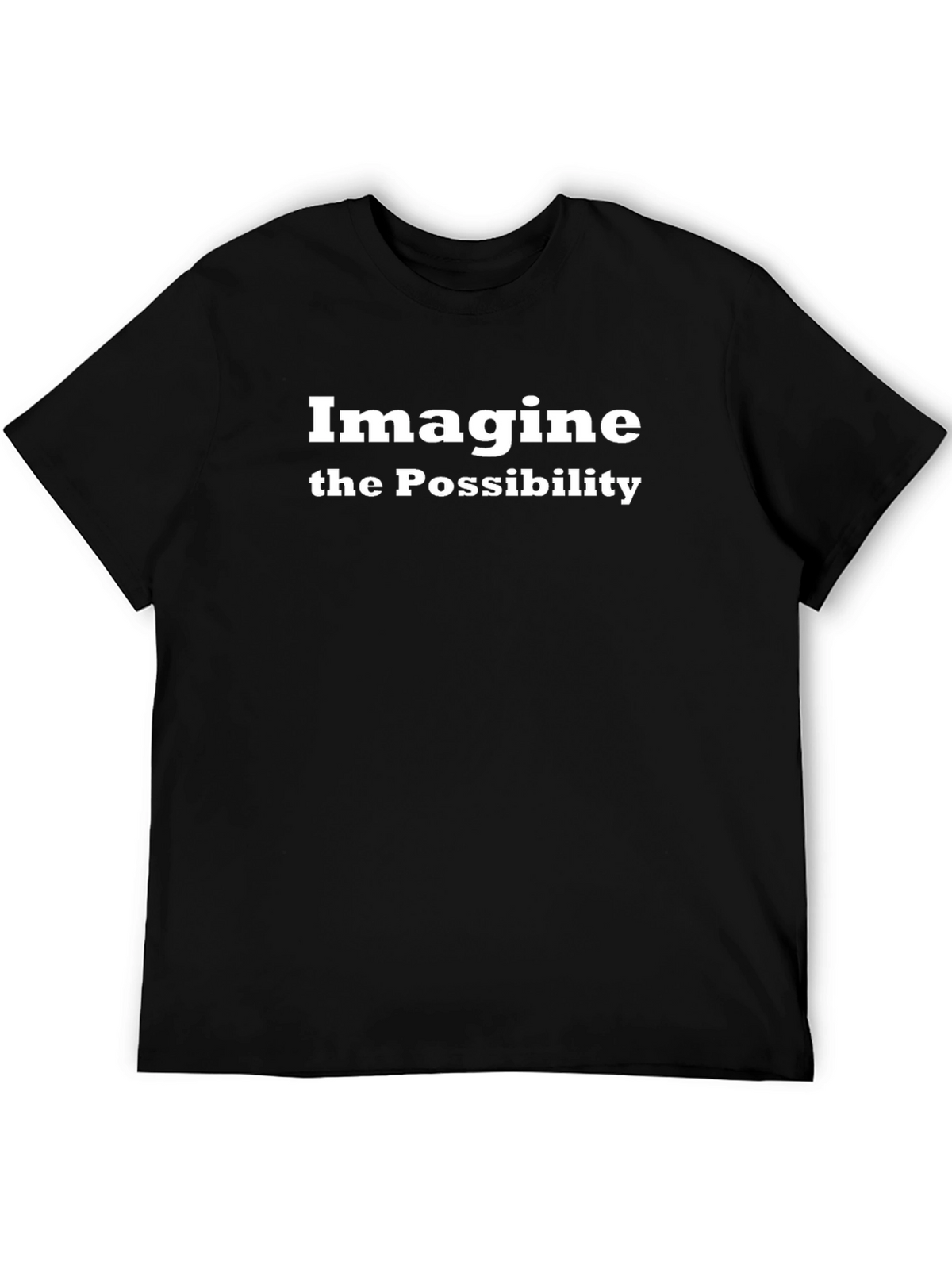 Imagine the Possibility T-Shirt - Black