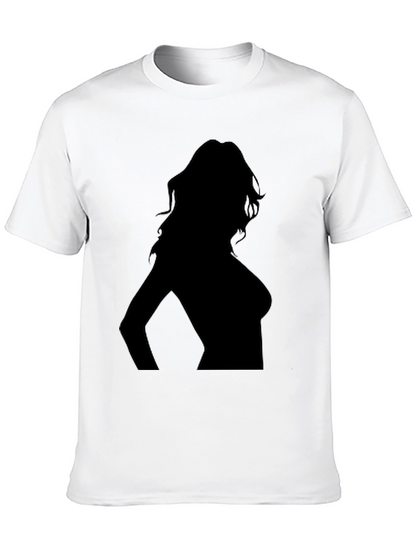 Silhouette Tee - Sleek Black T-Shirt