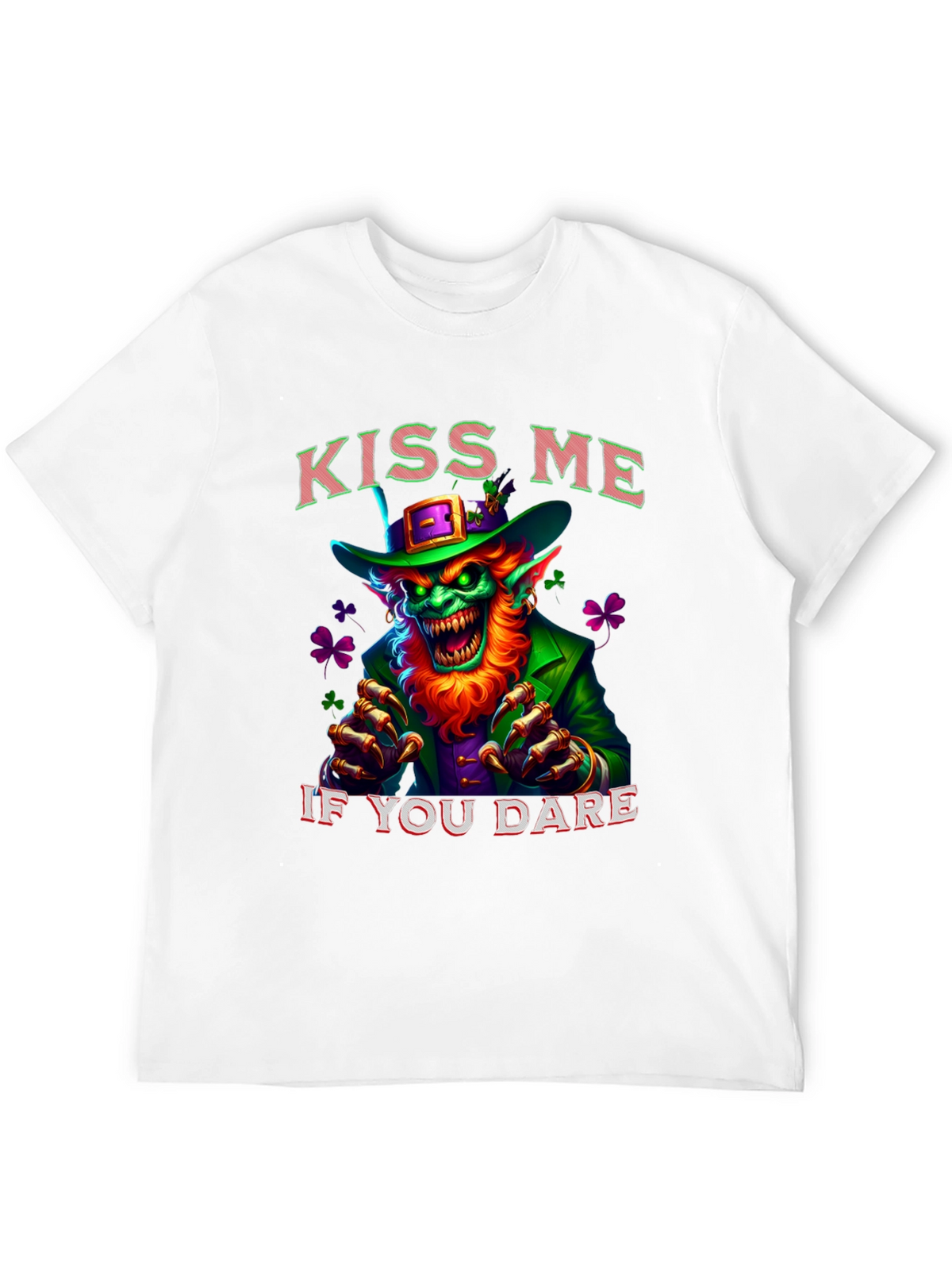 Kiss Me If You Dare St. Patricks Day T-Shirt