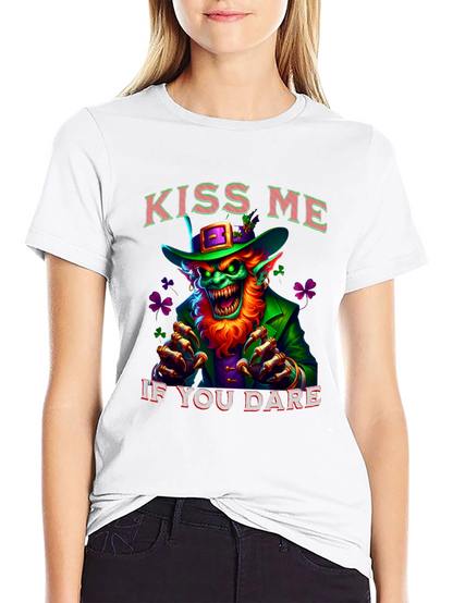 Kiss Me If You Dare St. Patricks Day T-Shirt