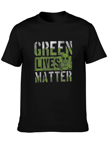 Green Lives Matter Alien T-Shirt