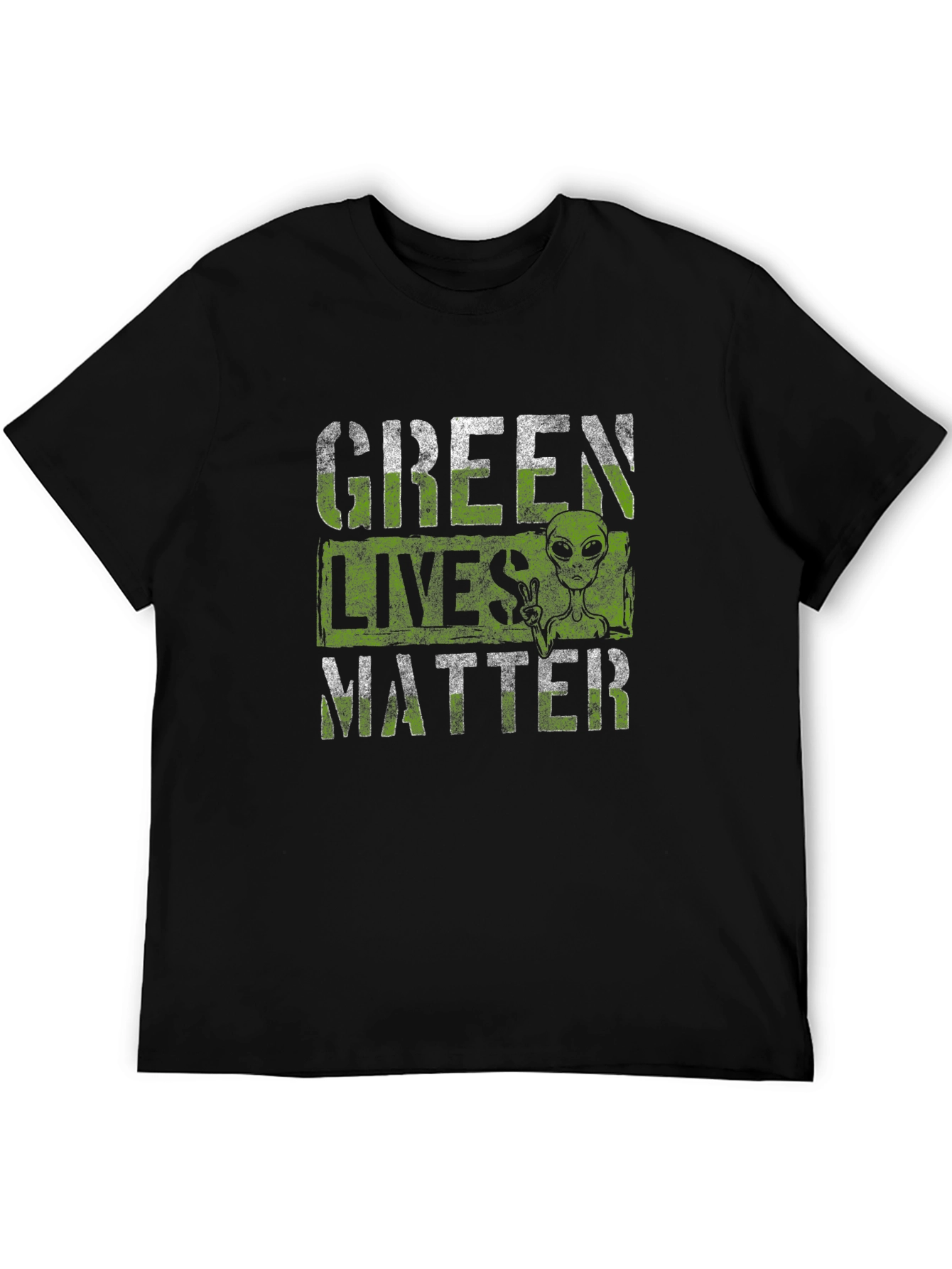 Green Lives Matter Alien T-Shirt
