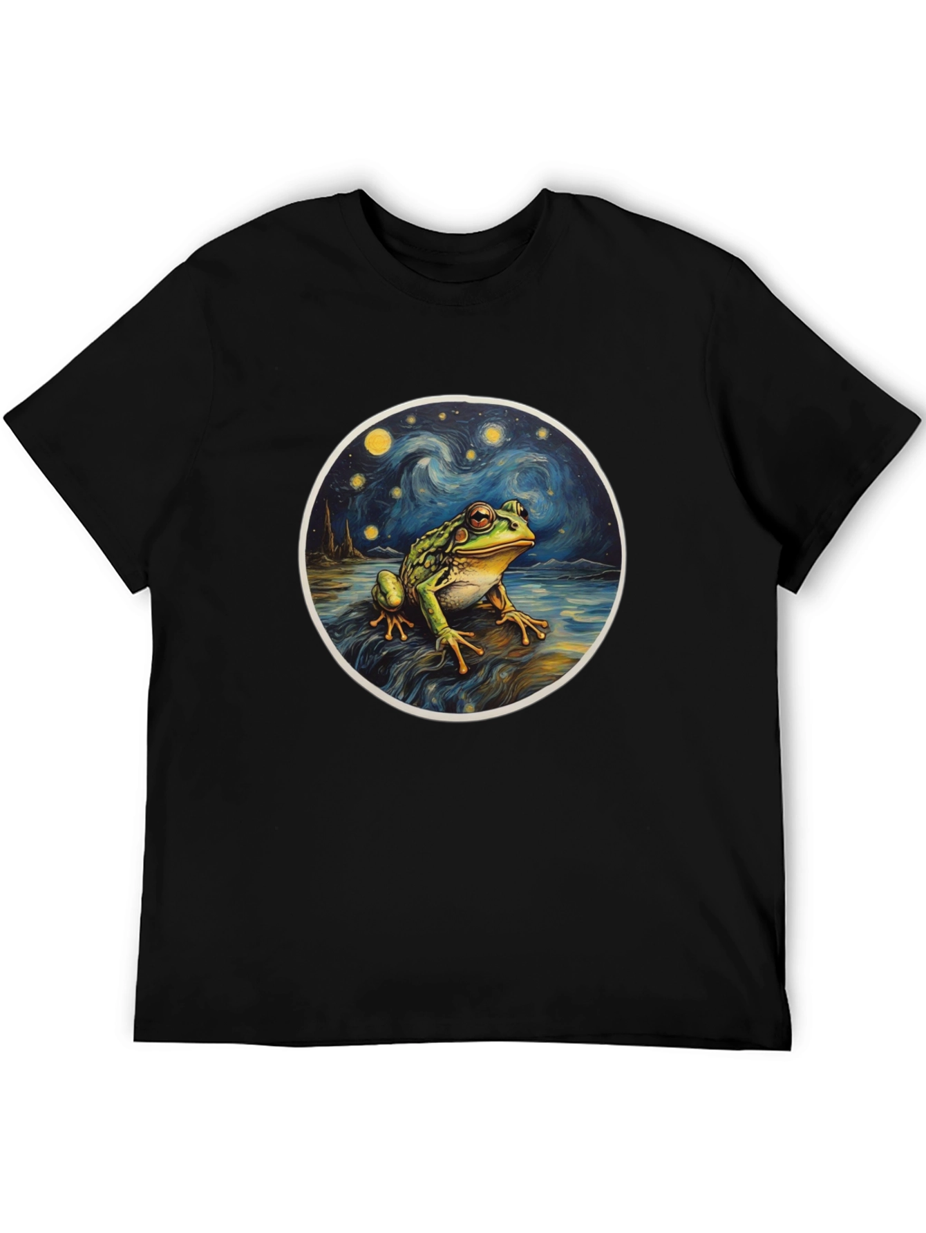 Starry Night Frog T-Shirt