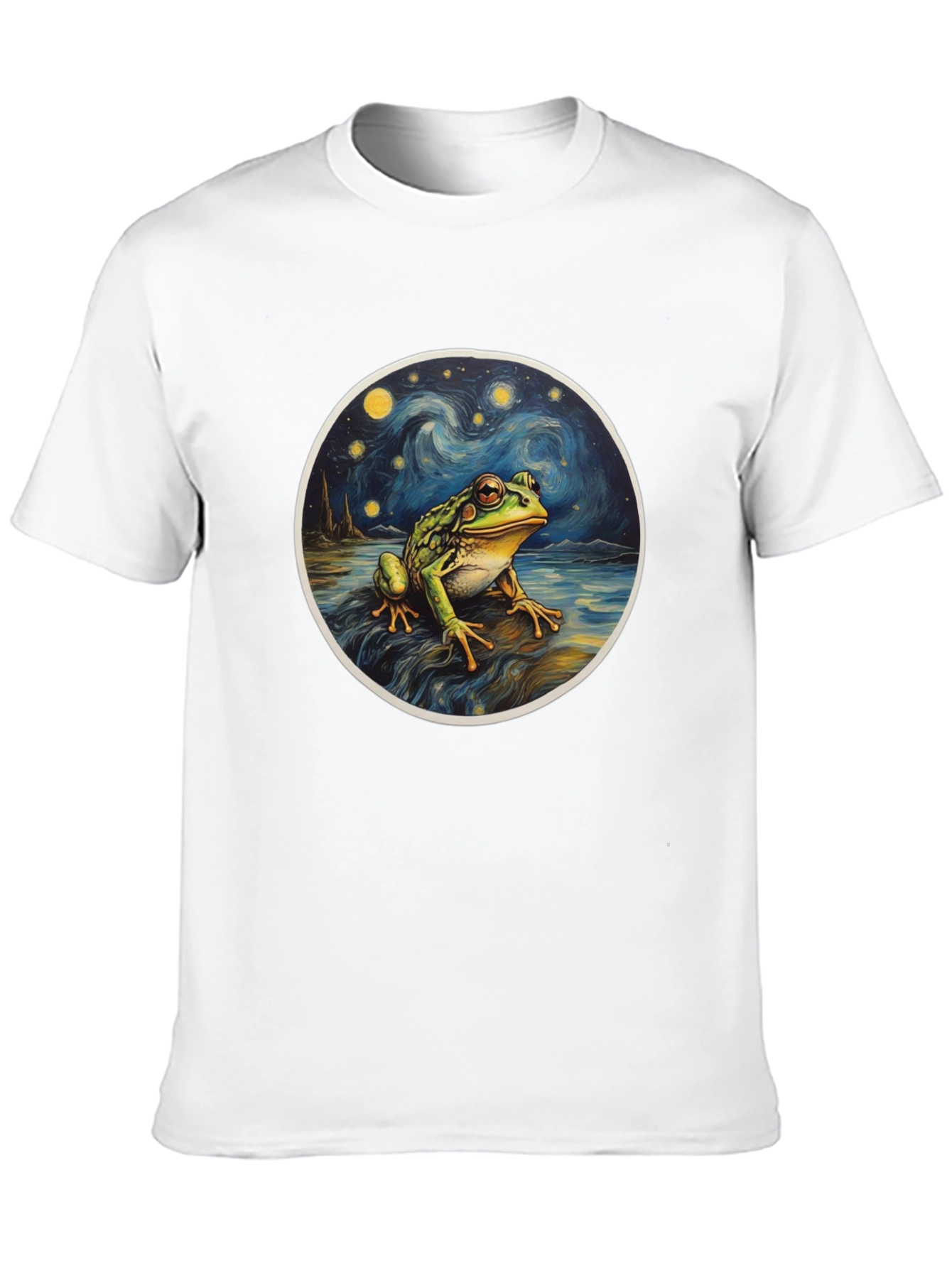 Starry Night Frog T-Shirt