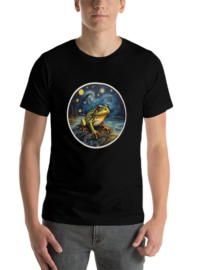 Starry Night Frog T-Shirt