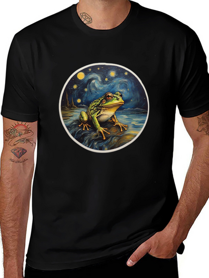 Starry Night Frog T-Shirt
