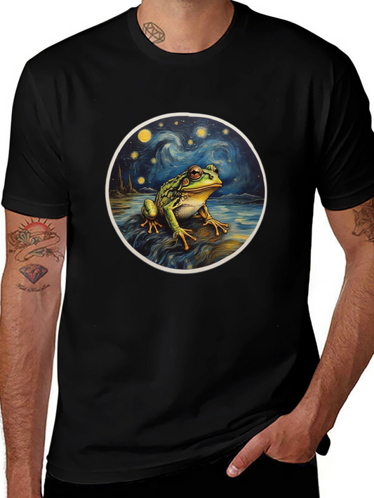 Starry Night Frog T-Shirt