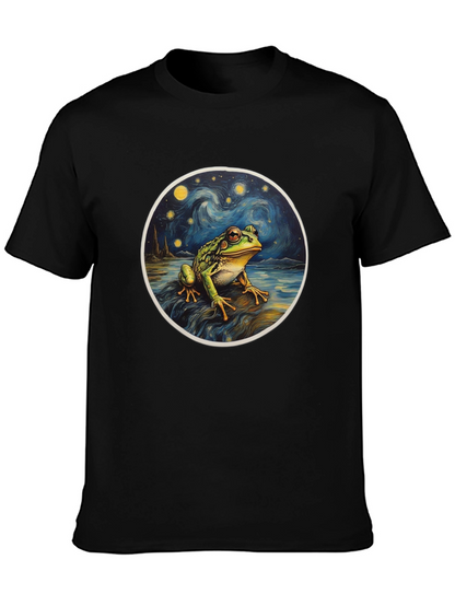 Starry Night Frog T-Shirt