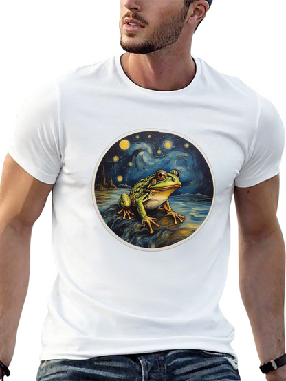 Starry Night Frog T-Shirt