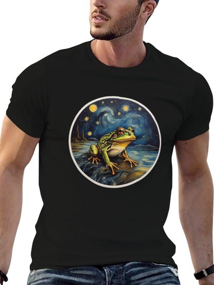 Starry Night Frog T-Shirt