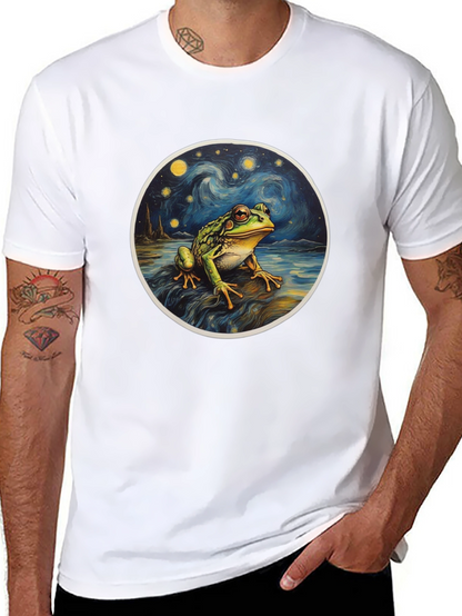 Starry Night Frog T-Shirt