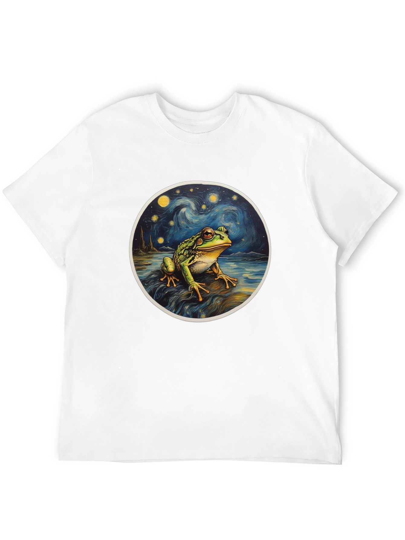 Starry Night Frog T-Shirt