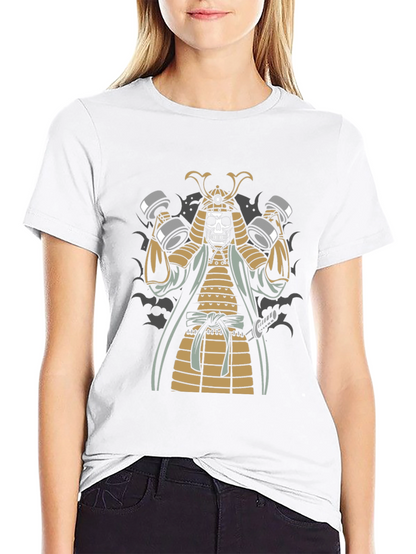 Samurai Skeleton Gym T-Shirt
