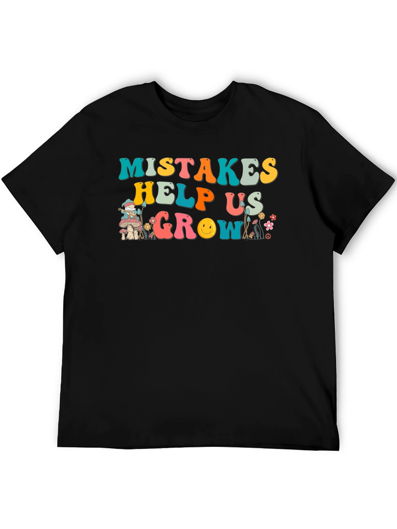 Mistakes Help Us Grow Graphic T-Shirt